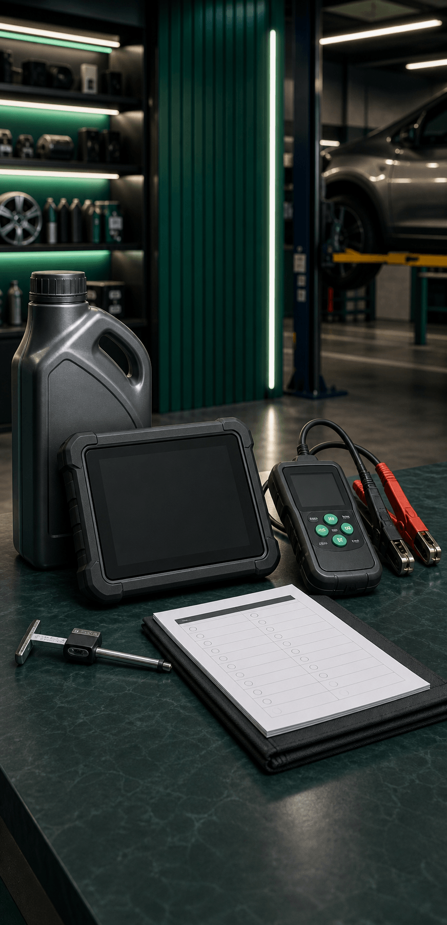 Turn the next car service into a clear task
